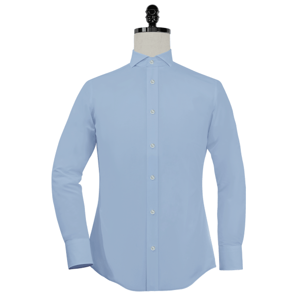 Stretch Non Iron Shirt Blue Twill - Hot Selected Set